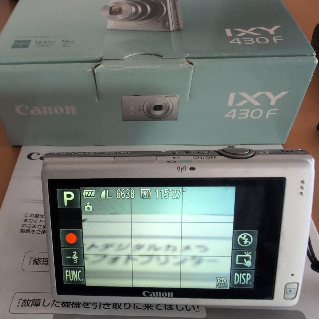 Canon IXY430Fデジタルカメラ