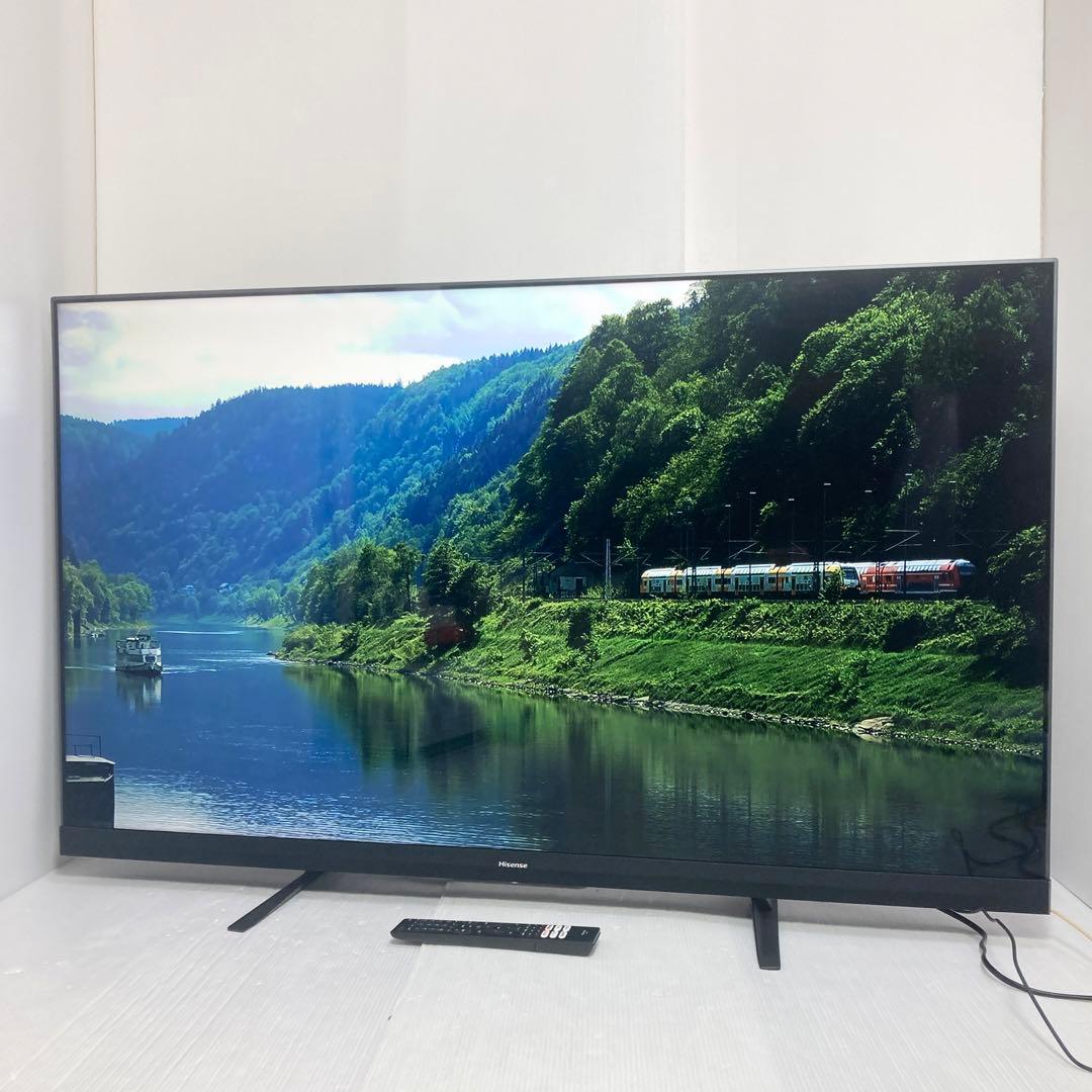 極美品 ハイセンス 55V型 4K液晶テレビ 55U85F 2021年製