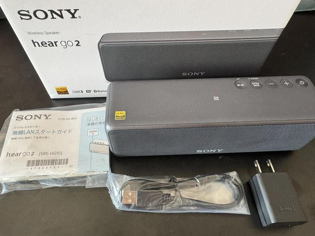 スピーカー・ウーファー SONY SRS-HG10(B) h.ear go 2