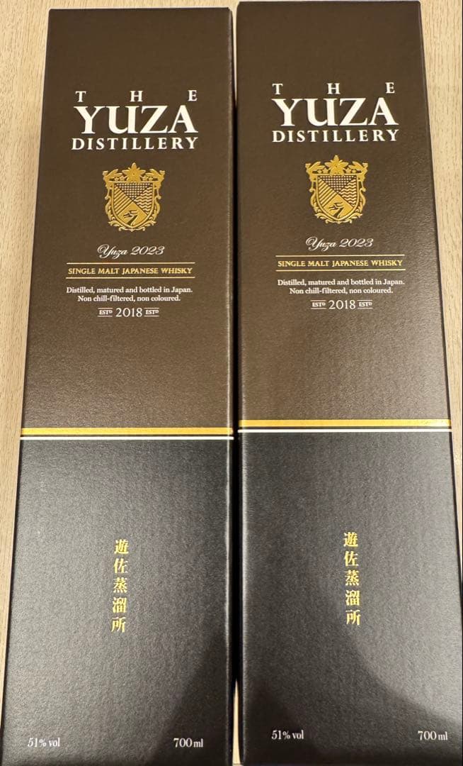 遊佐 THE YUZA シングルモルト　2023 2本セット