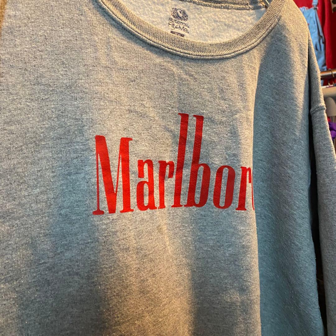 レア　マルボロ　タバコ　トレーナー　スウェット　アメカジ　ストリート　オーバー
