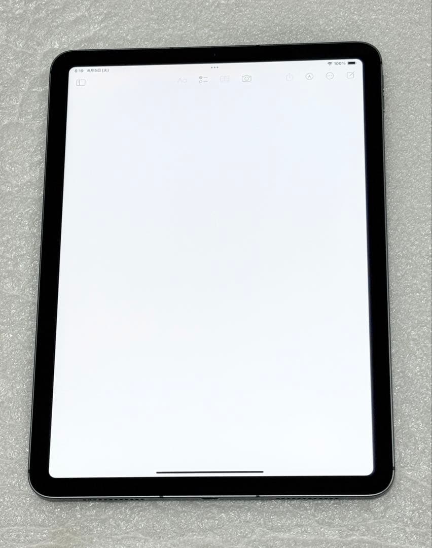 バッテリー85%　iPad Air 第4世代 Cellular 256GB