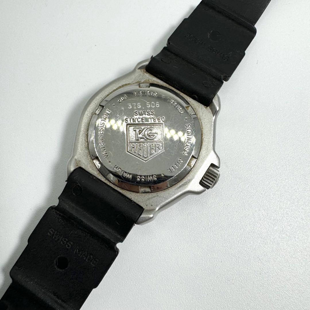 タグホイヤー 腕時計 プロフェッショナル200m 黒文字盤 レディース ラバー