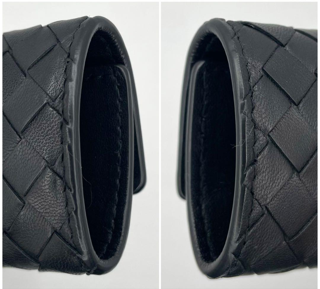 極美品◇ボッテガヴェネタ キーケース 5連 ブラック キーリング