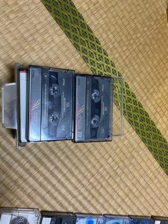 1990年〜2000年頃　カセットテープ49本　8cm CD ジャンク