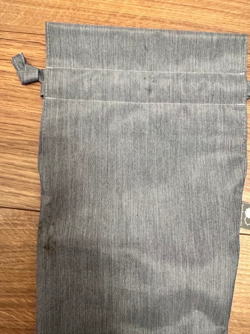 袋付き　サンバリア100 ストレート　フリルフロスト グレー