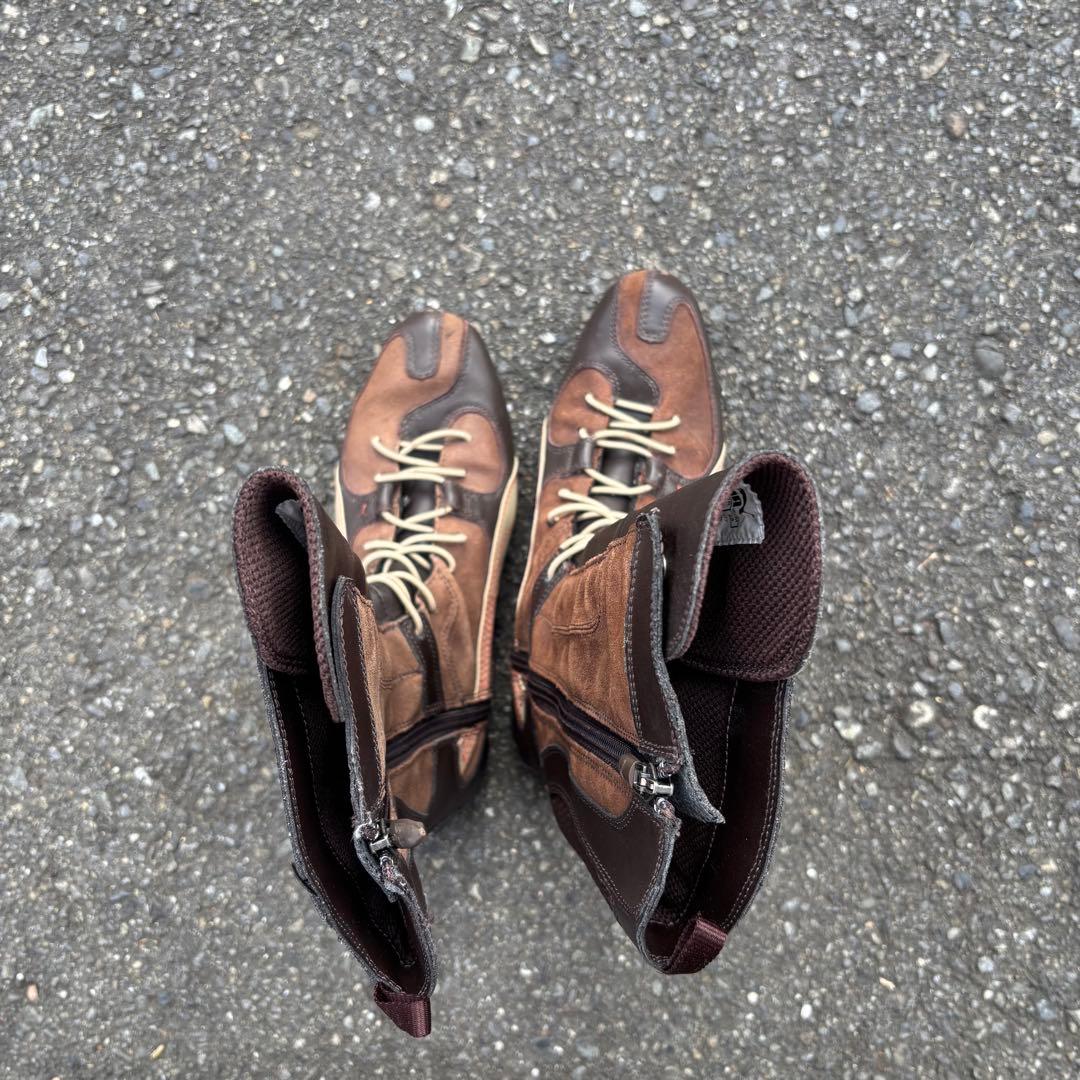 90s PUMA ボクシングシューズ レザーブーツ y2k archive 希少