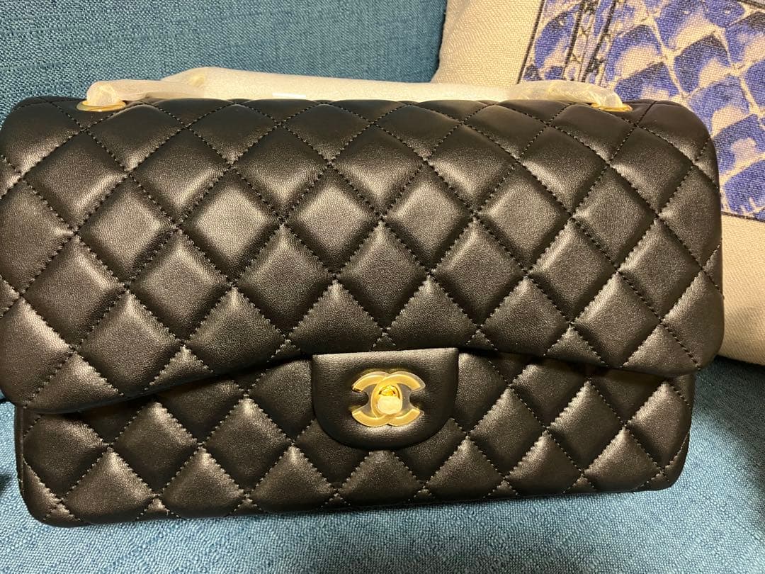 かなり美品　CHANEL デカマトラッセ　30cmノベルティ　ゴールド　シリアル