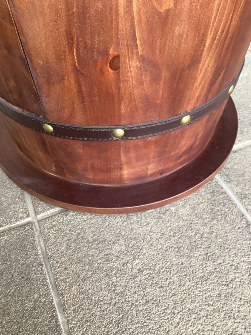 [ pumpkins　]カウンター　テーブル　樽型　バーキャビネット