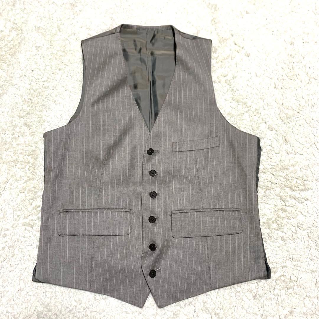 【未使用 REDA 3ピース】ザスーツカンパニー スーツ　ストライプ