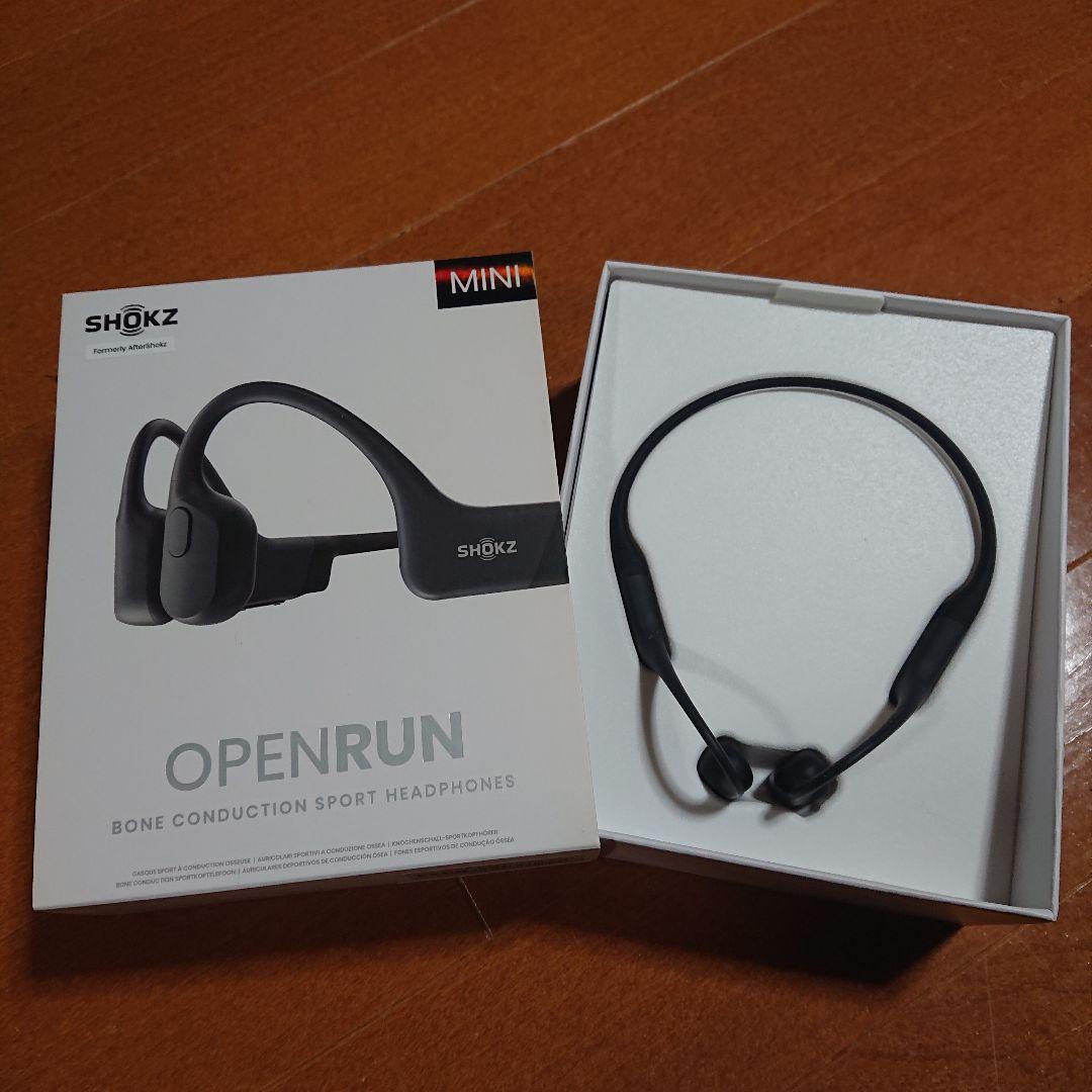 SHOKZ OPENRUN MINI 骨伝導イヤホン