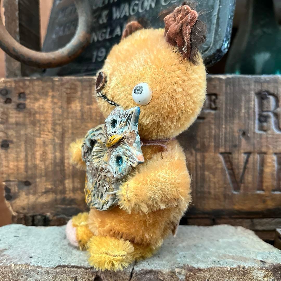 加藤日砂　Hisa Kato クマのぬいぐるみ 2019年製