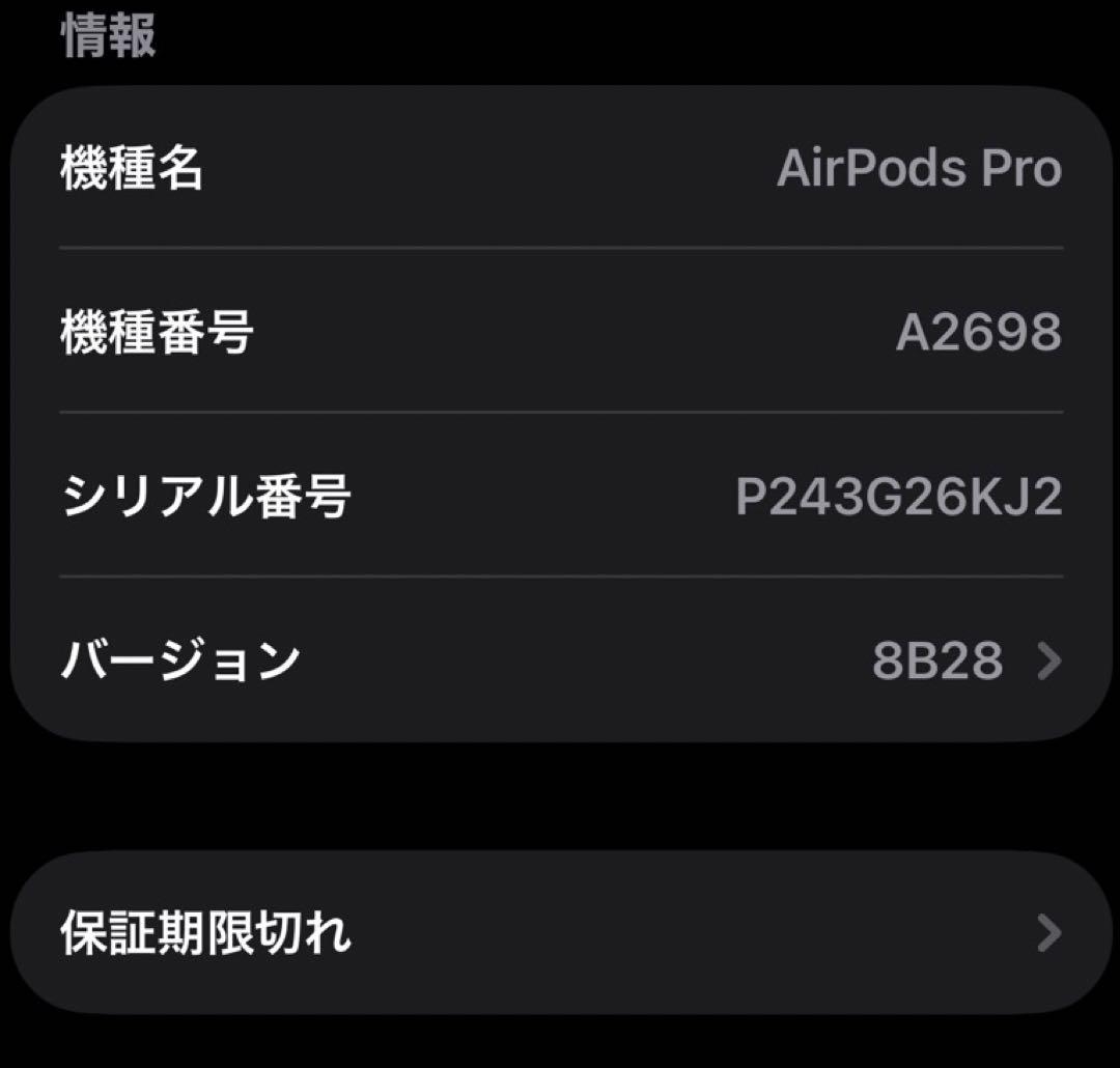 Apple純正 AirPodsPro2 第2世代2nd generation