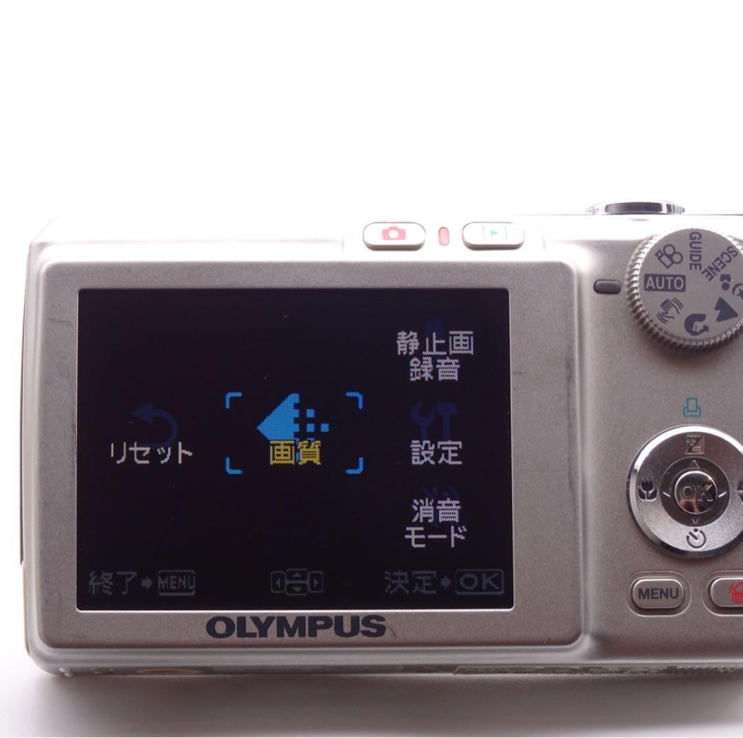 【動作確認済】 OLYMPUS FE-220 コンパクトデジタルカメラ レトロ