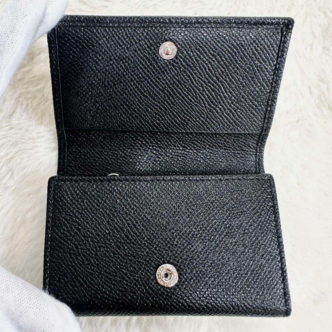 未使用級✨BVLGARI　ブルガリ　キーケース　6連　BB MAN　レザー　黒