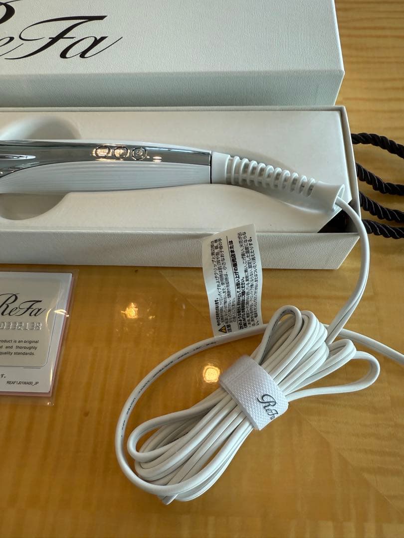 ReFa カールヘアアイロン RE-AF00A ホワイト 32mm