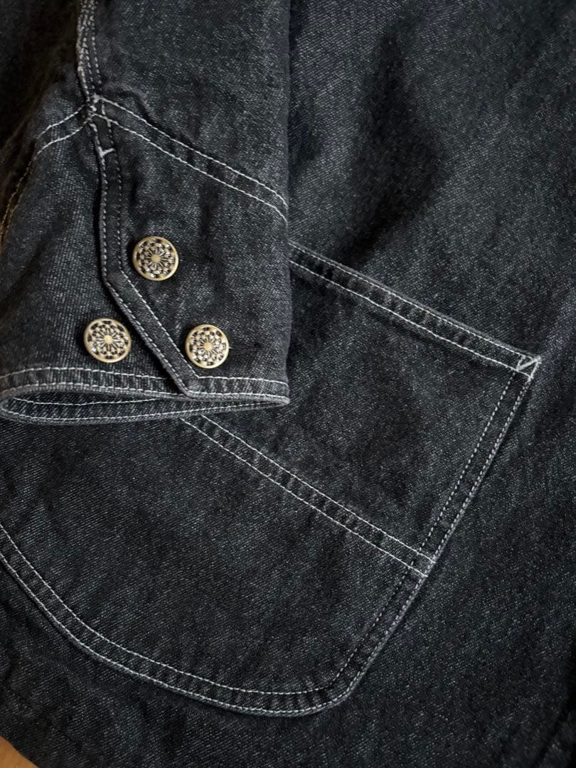 ブルコ BLUCO ライニング カバーオール デニム　サイズL