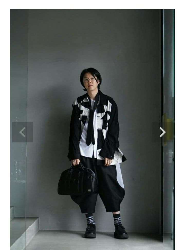 BLACK COMME des GARCONS　エステルツイル パンツ　24ss