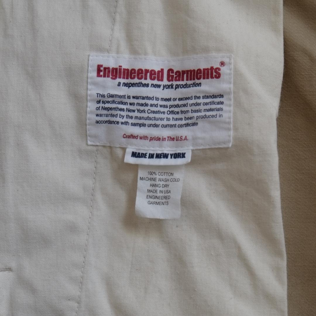 【希少サイズ36】Engineered Garments コットンチノ 裾ダブル