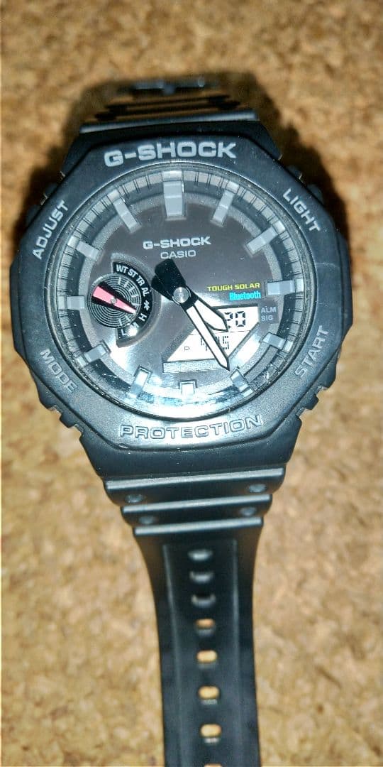 カシオ G-SHOCK タフソーラー ブルートゥース GA-B2100 黒