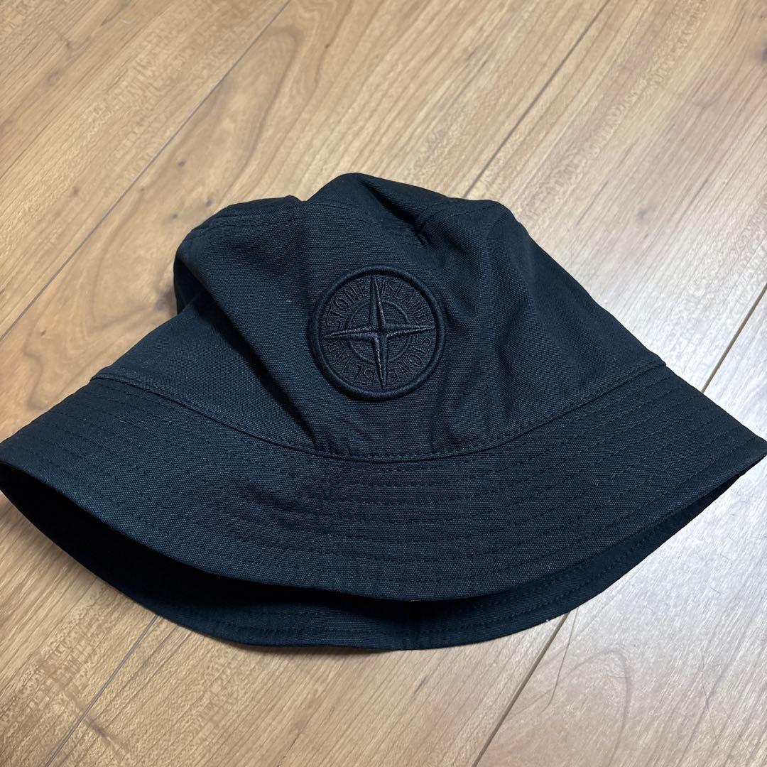 STONE  ブラック バケットハット L