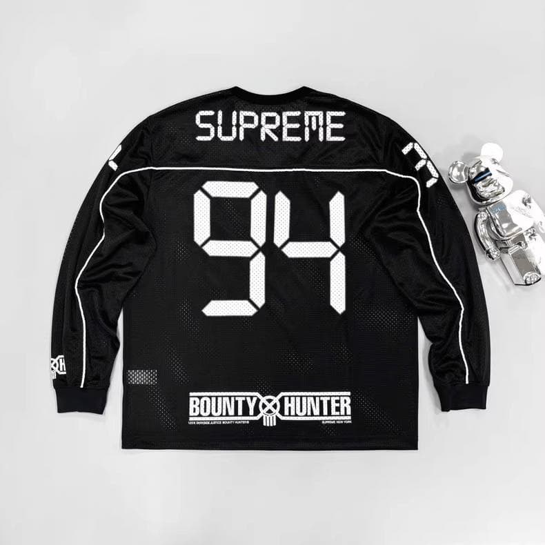 Bounty Hunter スカルプリント ロングスリーブTシャツ