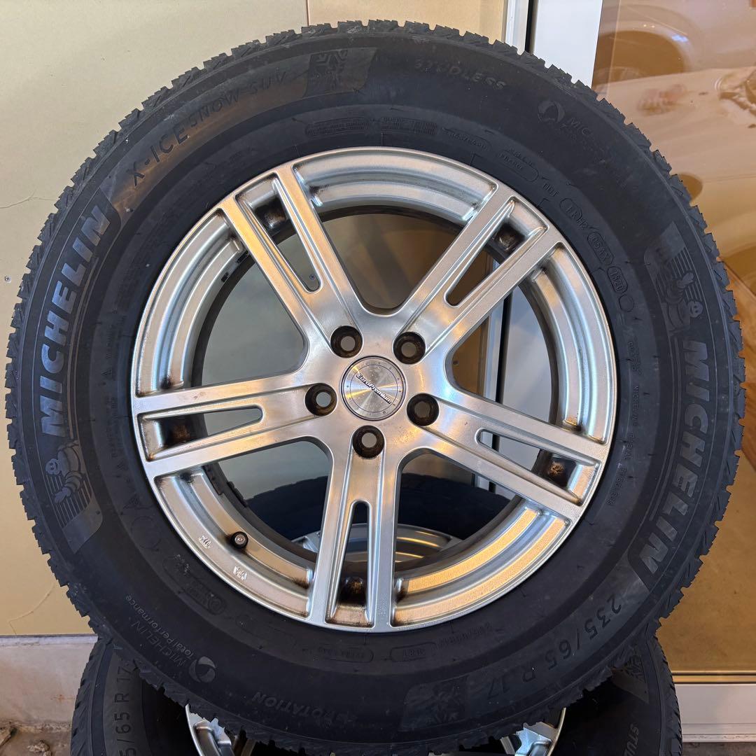 【Android搭載】ミシュランX-ice 235/65R17スタッドレス