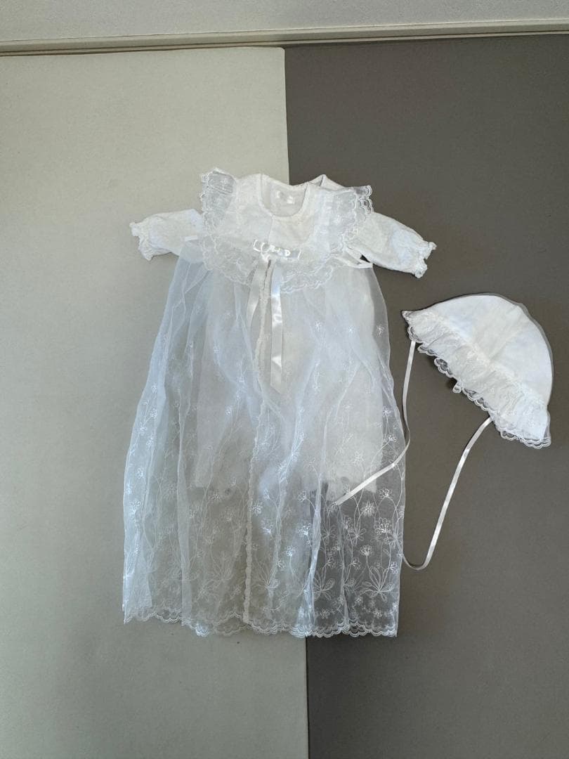 ミキハウス　ベビードレス　セレモニードレス