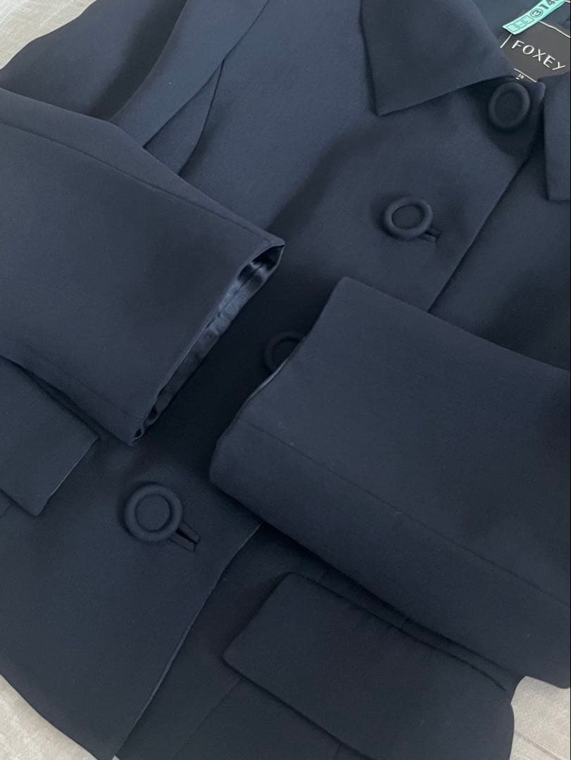 FOXEY フォクシー　サクセススーツ 濃紺　サイズ38 クリーニング済