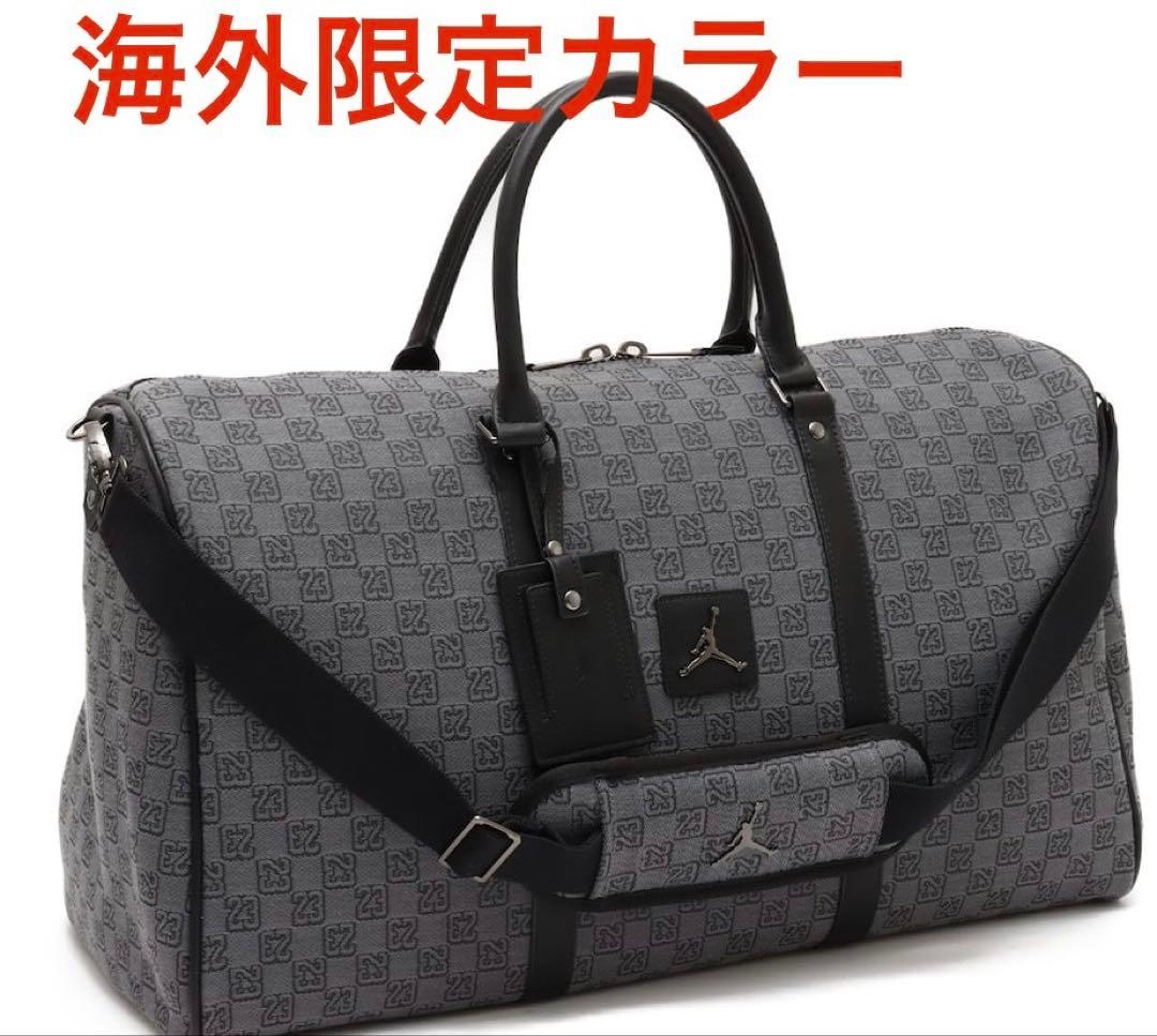 【美品】JORDAN BRAND MONOGRAM DUFFLE BAG DK