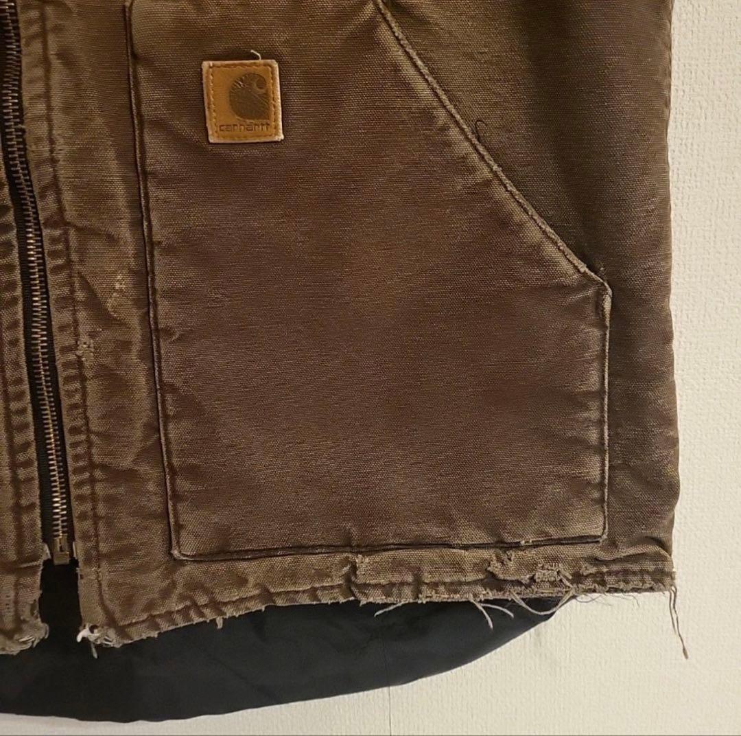 Carhartt ワークダックベスト 中綿ベスト ヴィンテージデトロイト
