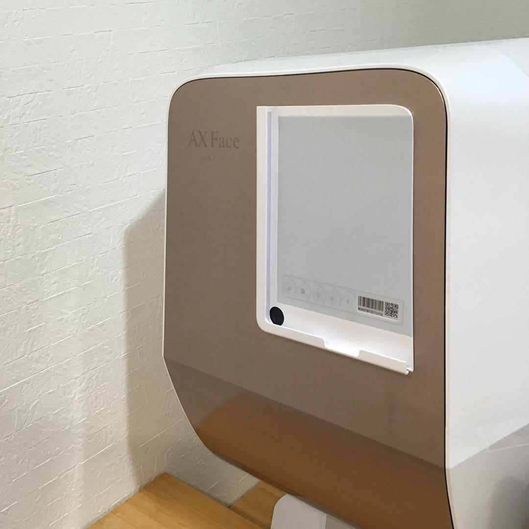ビューティーワールドでも大人気！『AxFace』アクサフェイス最新肌診断器