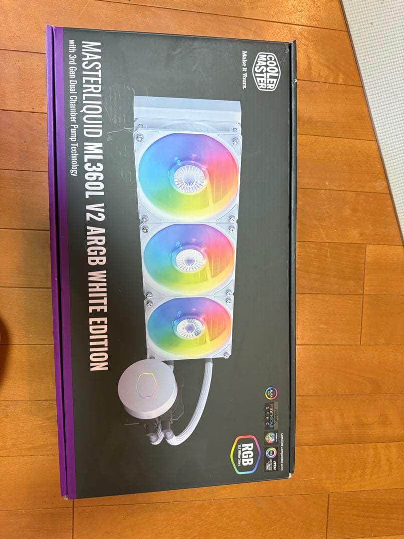 PC用ファン・クーラー Cooler Master MASTERLIQUID M360L V2 ARGB