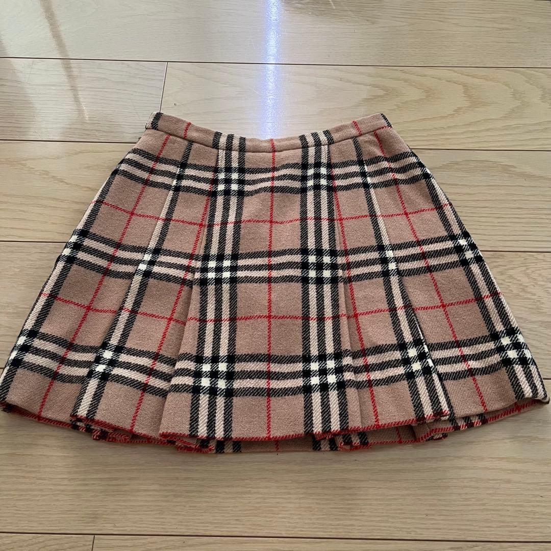 BURBERRY バーバリーズ ノバチェック スカート 黄色タグ
