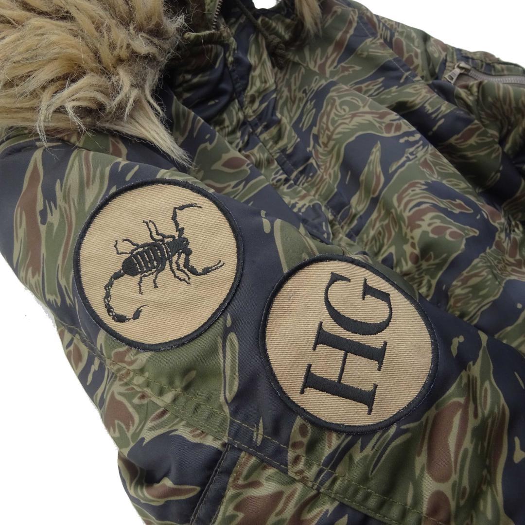 雉*）様 ヒステリックグラマー タイガーカモ N-3B フライトジャケット プリ