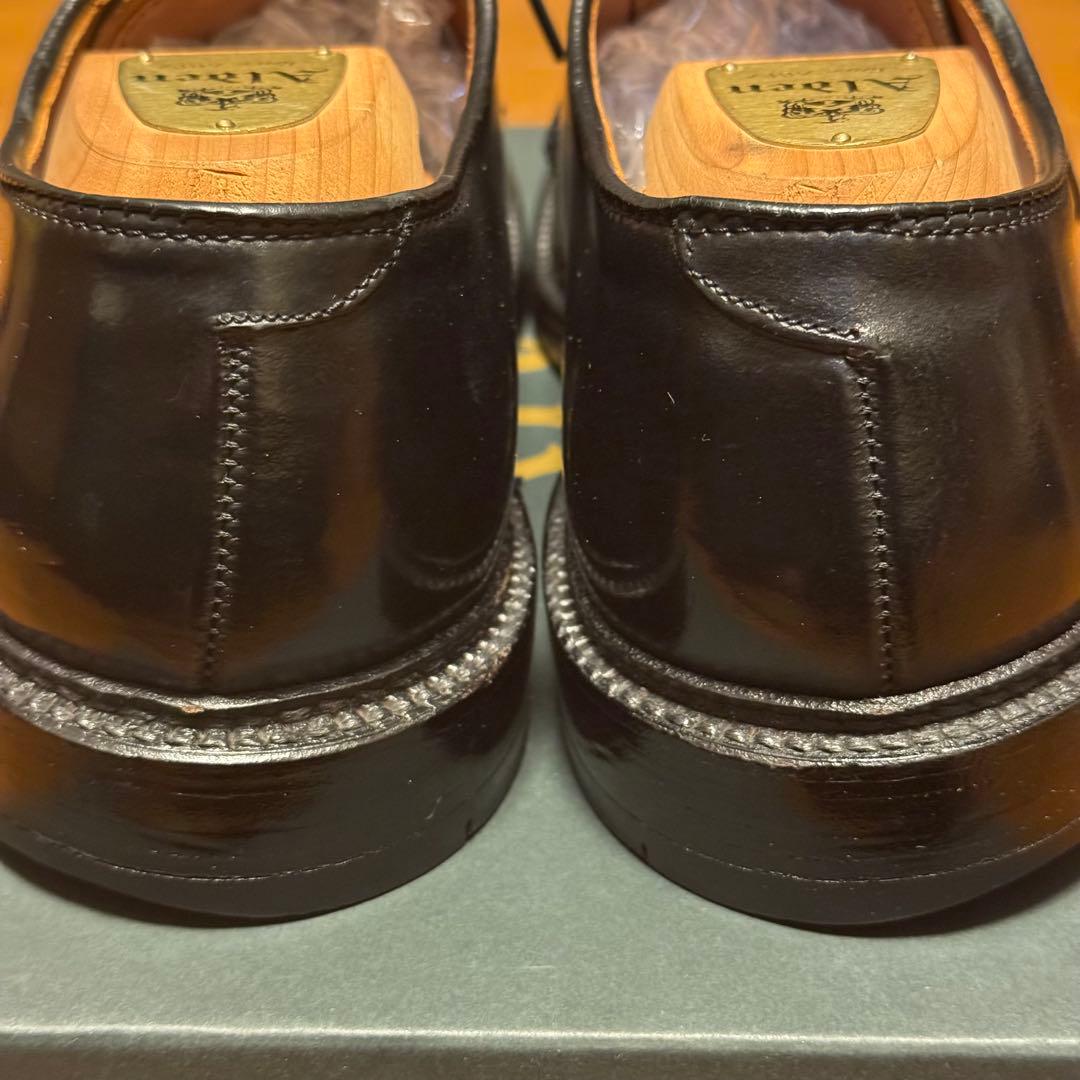 Alden 9901 オールデン コードバン プレーントゥ　7