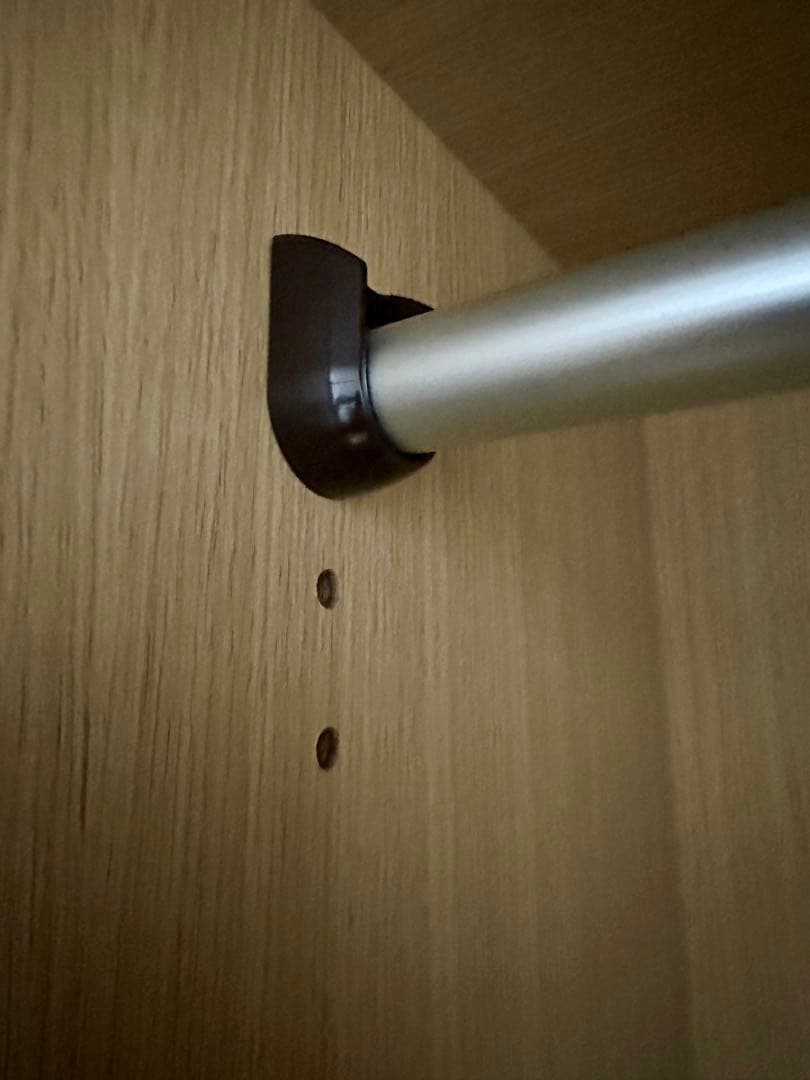 ニトリ　ワードローブ　クローゼット　アーデル　（ベージュ）