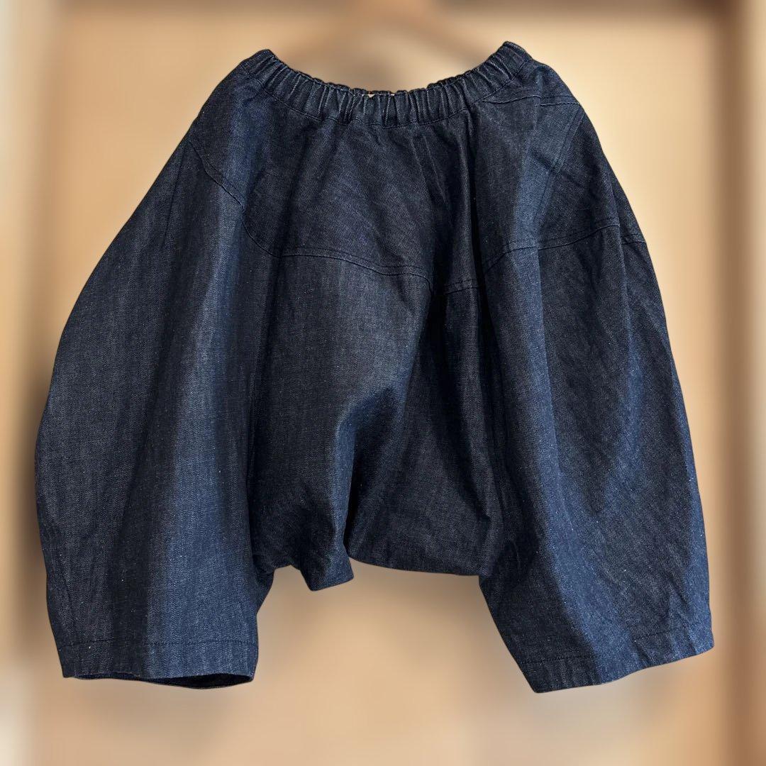 コムデギャルソン　コムコム　デニムサルエルパンツ