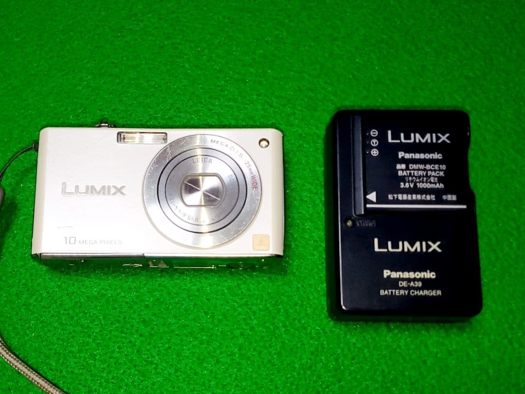 動作間OK 箱付 パナソニック LUMIX DMC-FX35