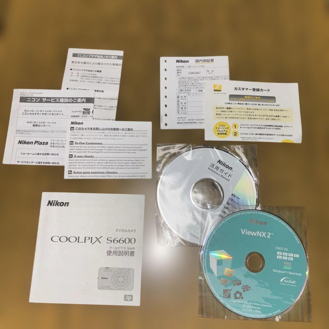【最終お値下げ】Nikon COOLPIX S6600 シルキーピンク