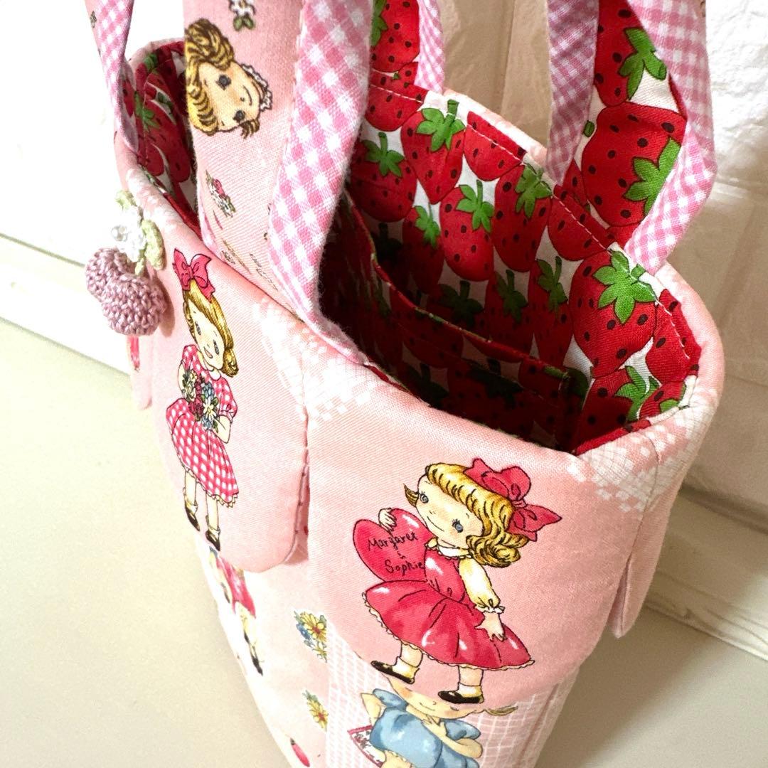 ❤️ぷっくりフリルトートバッグ（大）❤️ 0161