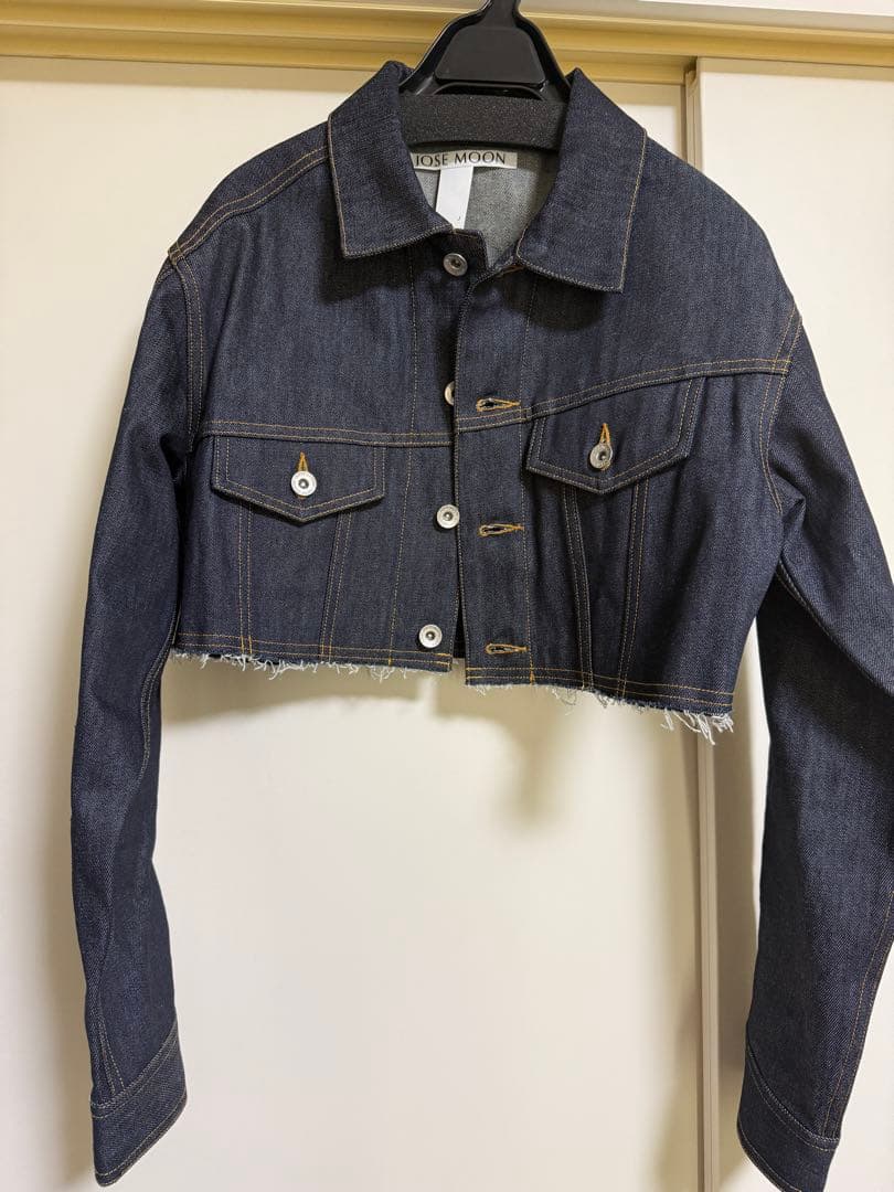 JOSEMOON ジョゼムーンCROP DENIM JACKET セットアップ