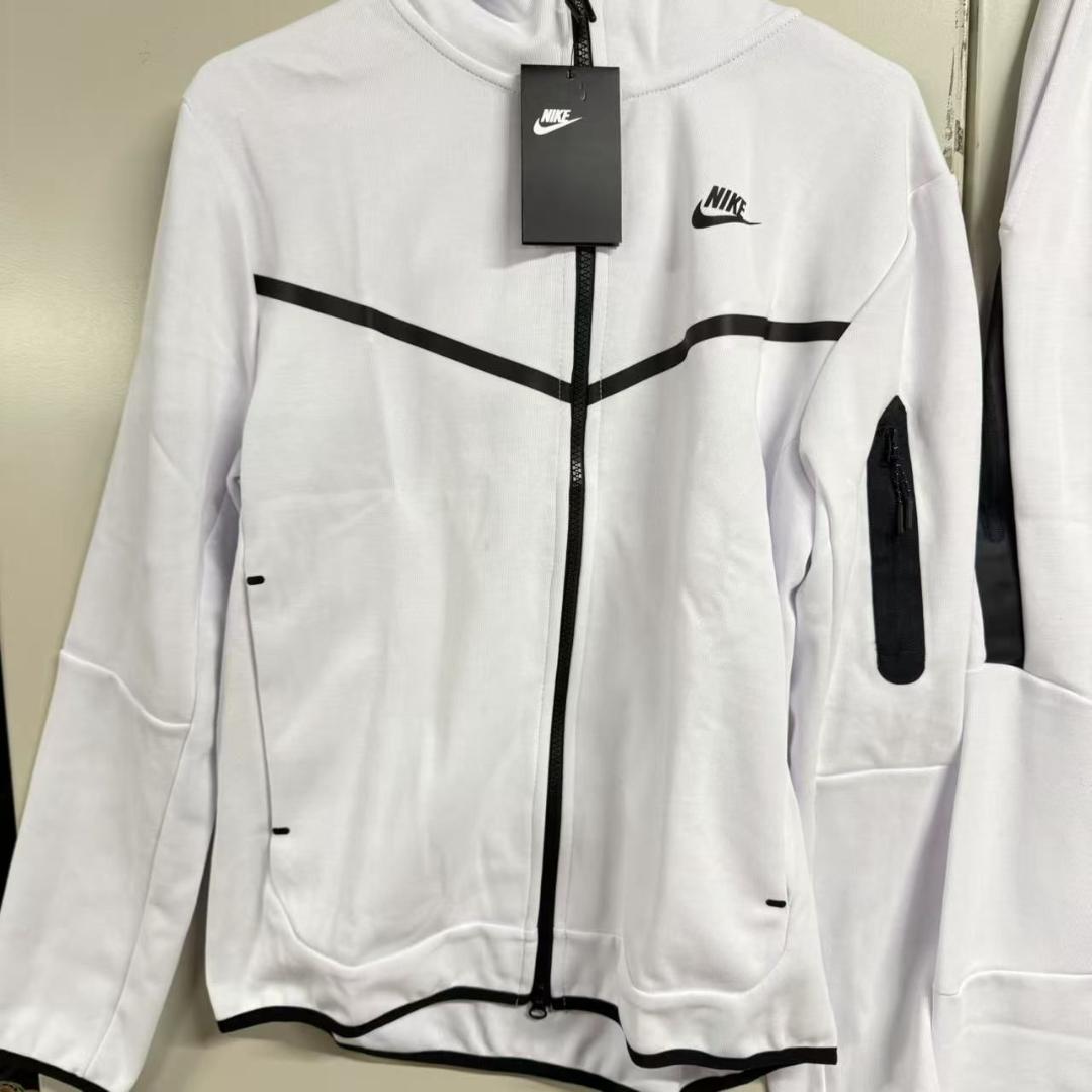 NIKE テックフリース フーディ 白 L