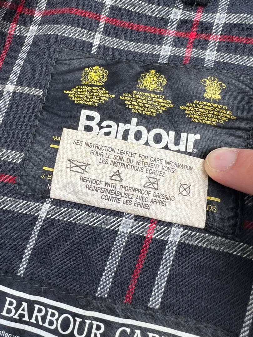 80s BARBOUR BEDALEバブアービデイル 4フラップc46フード付き
