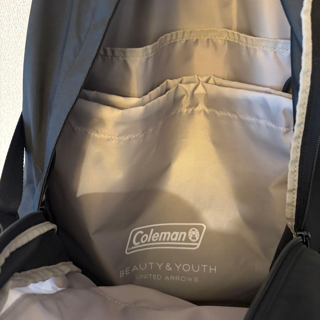 BEAUTY&YOUTH Coleman ブラック リュック