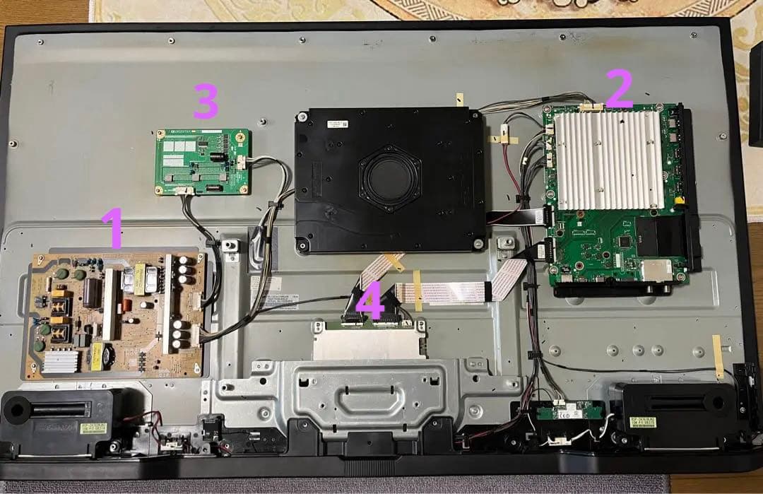 SHARP ·LC-50U45・LC-50U40流用可能のフルセット基盤4PS