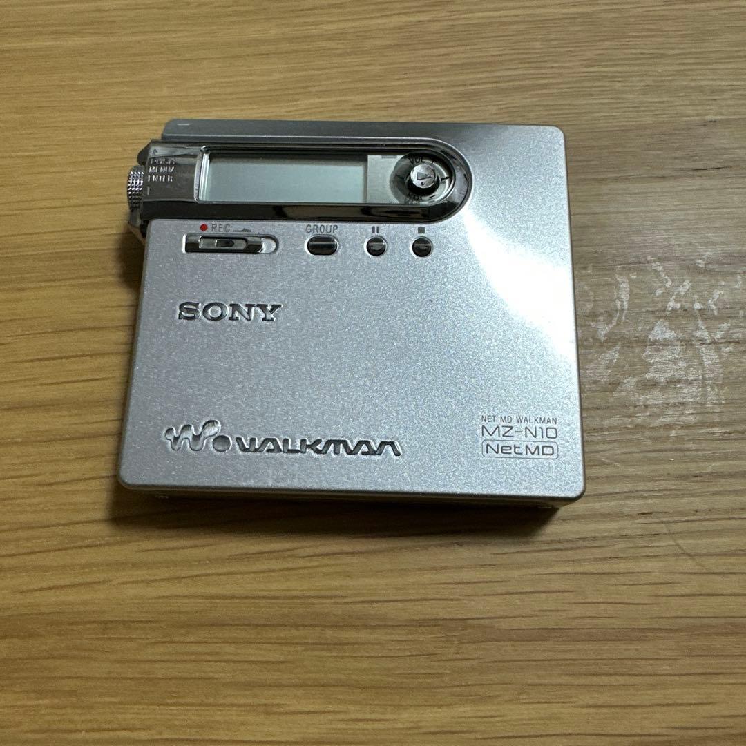 SONY MZ-N10 シルバー ポータブルMDレコーダー プレーヤー