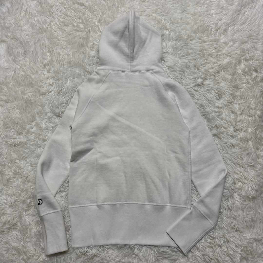 新品タグ付☆ DRESSTERIOR吊裏毛 ジップアップパーカー 2 ホワイト