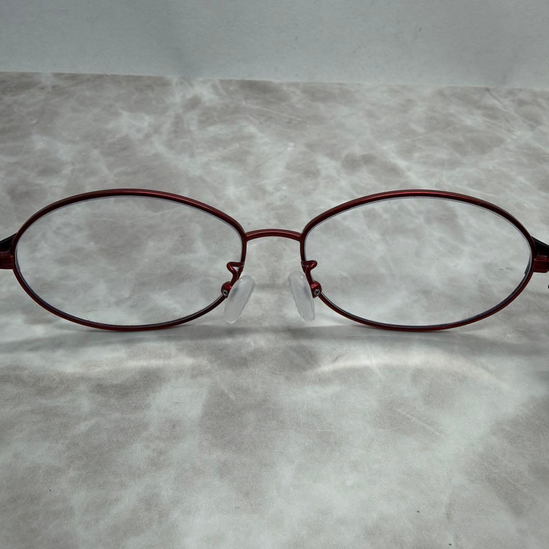 美品 eyebrella アイブレラ 度なし UVカット 伊達メガネ EB-24