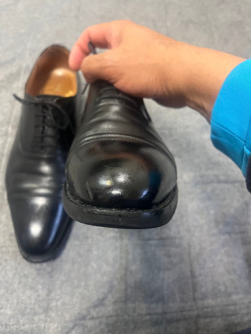 SCOTCH GRAIN ドレスシューズ 26½ EEE ブラック